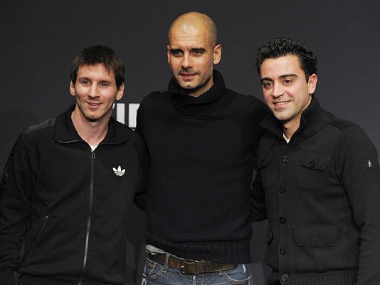 Telediario 1 - Un balón de oro... muy azulgrana