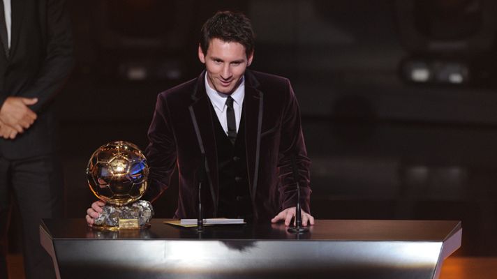  - Messi, tres veces de 'oro'