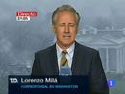 Telediario 1 - Dimite el número dos de Obama