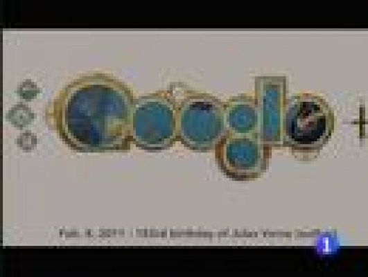 Telediario 1 - Google y sus logotipos