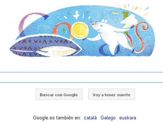 Telediario 1 - Google y sus logotipos