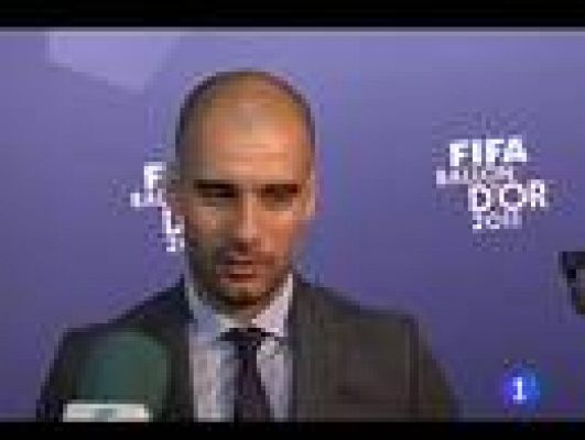 Telediario 1 - Pep,mejor entrenador del mundo 2011