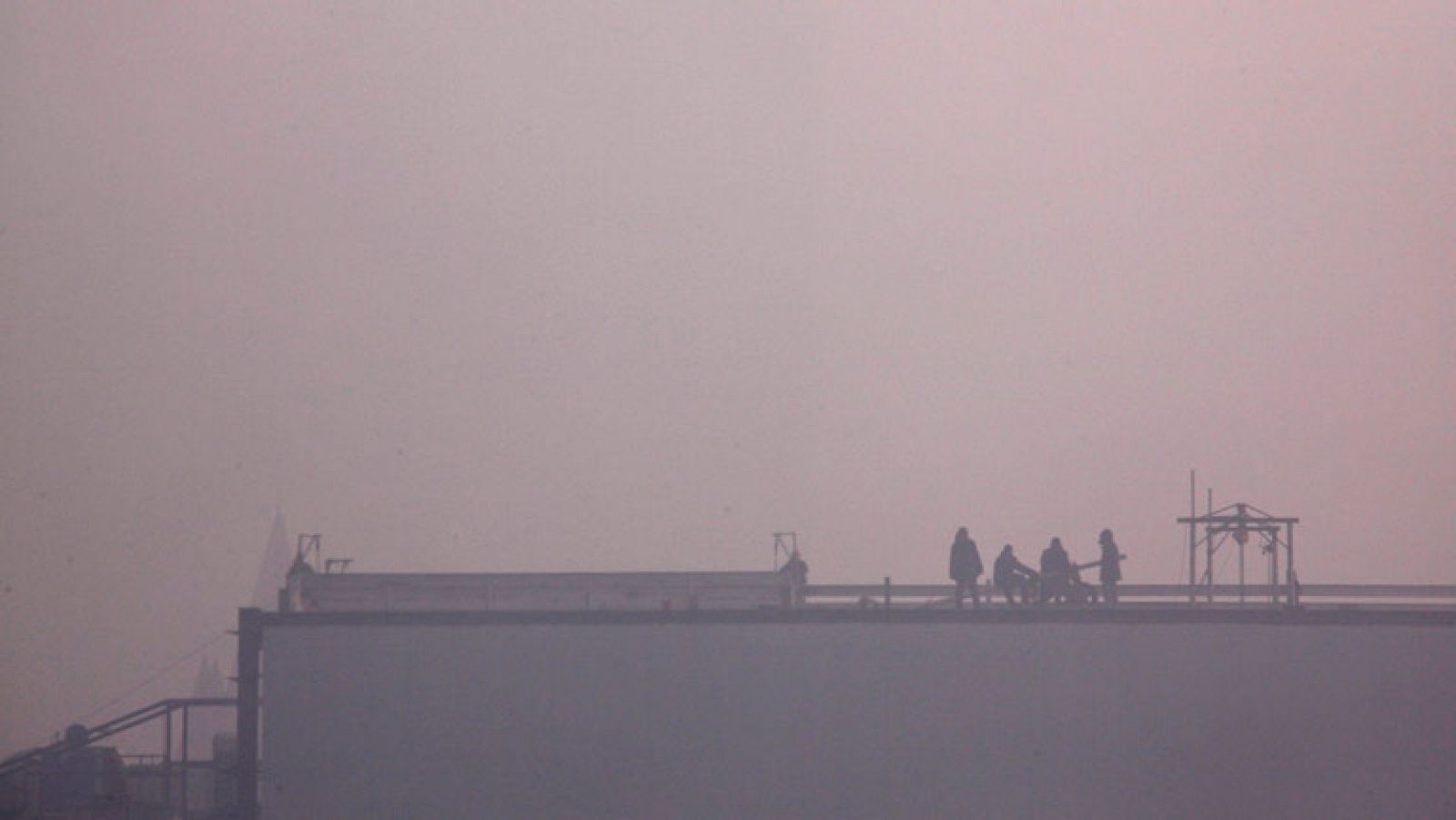 Los niveles de contaminación atmosférica en Pekin superan todos los niveles