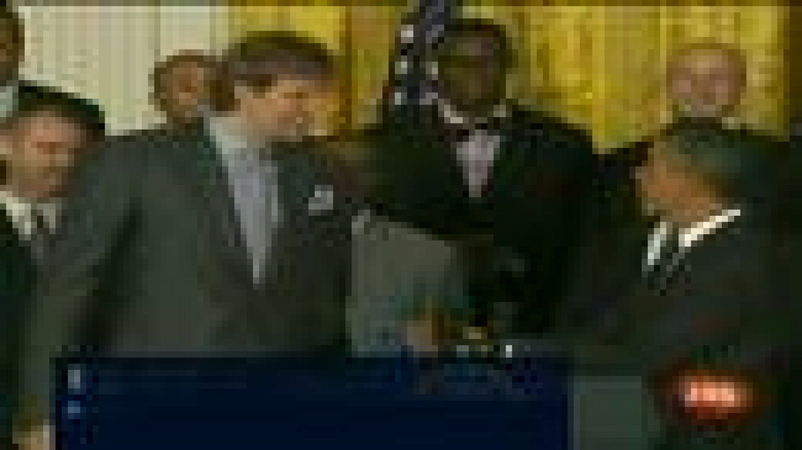 Obama recibió a los campeones, Dallas Mavericks | Ver