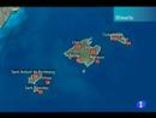 Informatiu Balear - El temps a les Illes Balears - 10/01/12