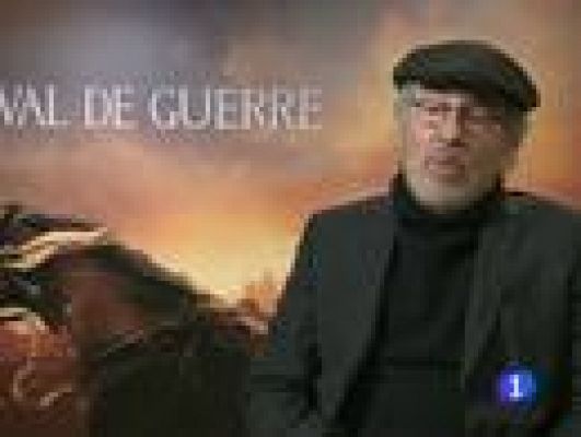 Entrevista en París a Spielberg