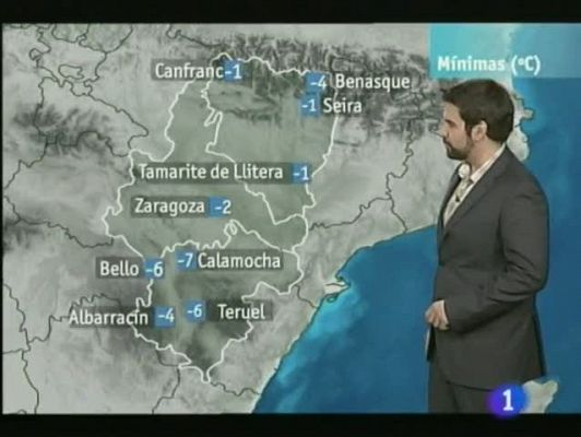 Noticias Aragón - El tiempo en Aragón - 11/01/12