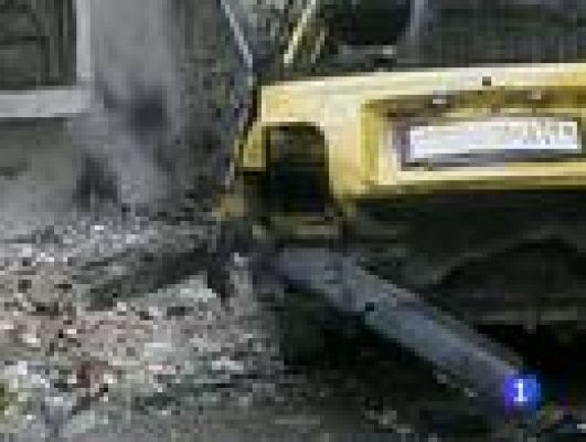 Telediario 1 - Mueren dos periodistas occidentales mientras cubrían una manifestación en la ciudad siria de Homs