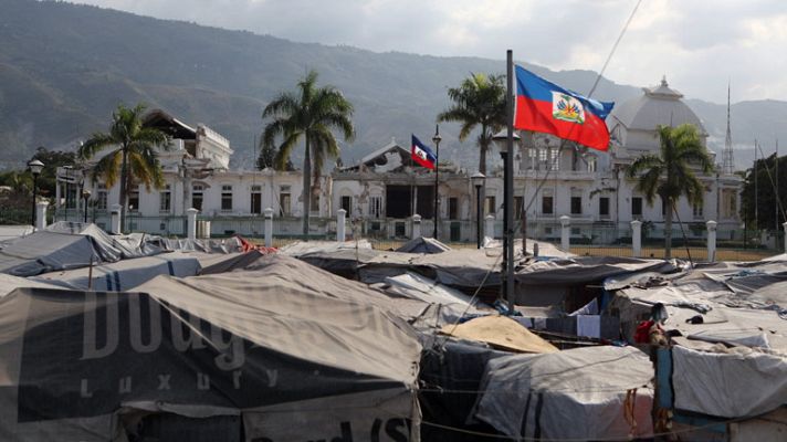 Telediario 1 - Haití se recupera a cámara lenta dos años después del terremoto