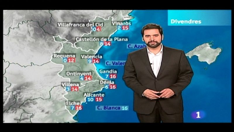  El tiempo en la Comunidad Valenciana - 12/01/12 - Ver ahora