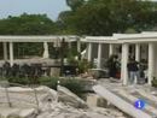 Telediario 1 - Dos años del terremoto de Haití