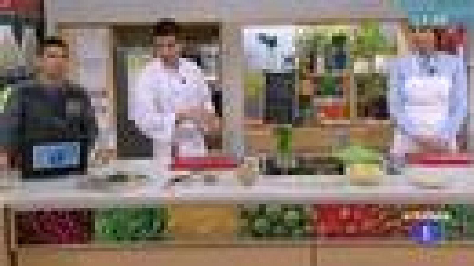 Saber cocinar - Trucha rellena de jamón y pistachos (13/01/12)