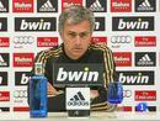 Telediario 1 - Mourinho: "No pienso en el Barcelona"