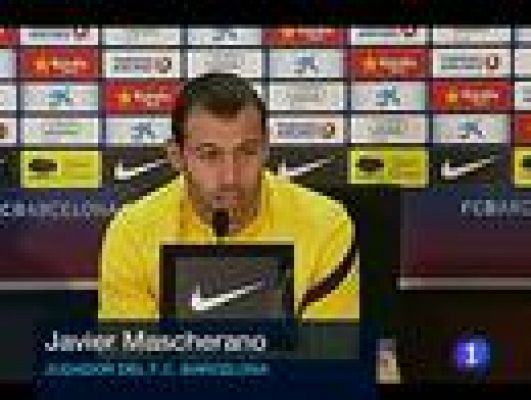 Telediario 1 - El Barça llegará tocado al clásico