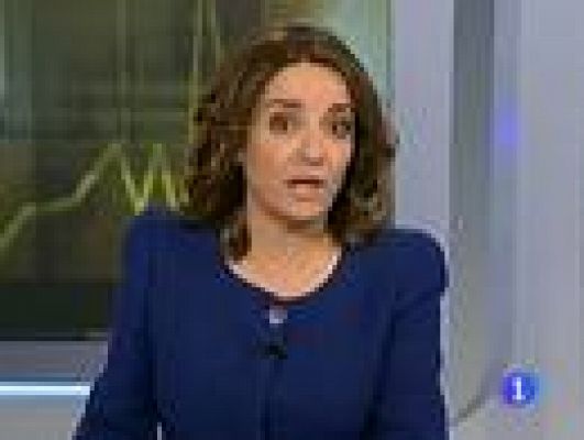 Telediario 1 - Las primas de riesgo suben