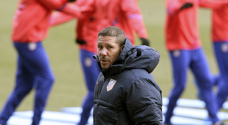 Telediario 1 - Simeone se reencuentra con Molina