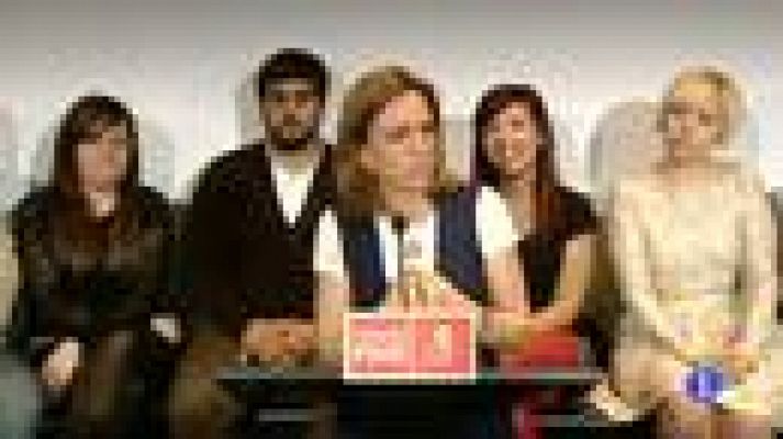 Telediario 1 - Rubalcaba y Chacón critican al PP