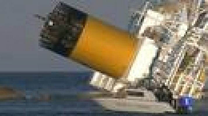 Telediario 1 - Investigan el accidente del crucero