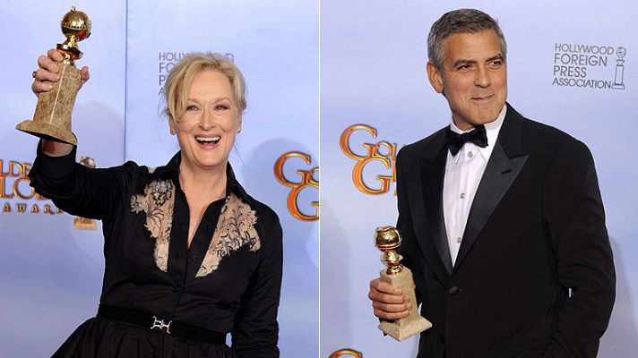 Telediario 1 - Triunfadores en los Globos de Oro