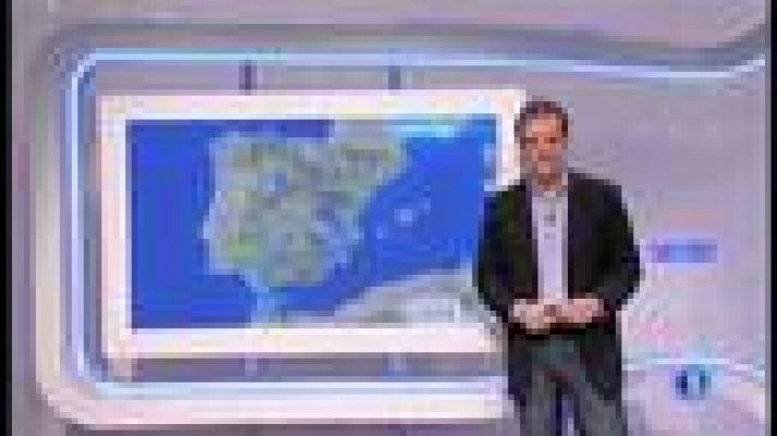 El tiempo - Lluvias en el área de Levante y nevadas en el sudeste peninsular