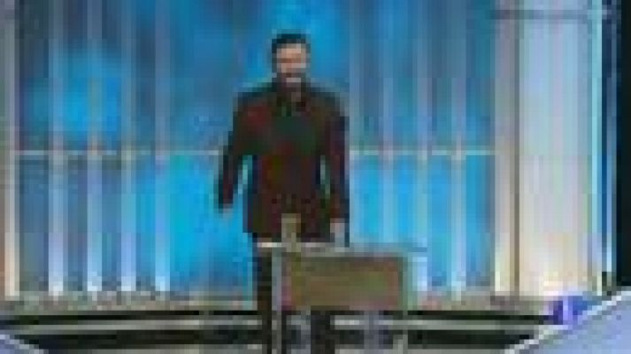 Telediario 1 - Antonio Banderas recita a Calderón