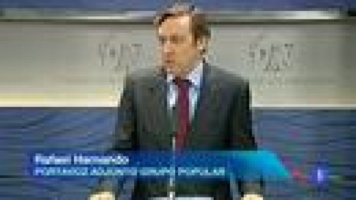 Telediario 1 - Reacciones sobre el juicio de Garzón