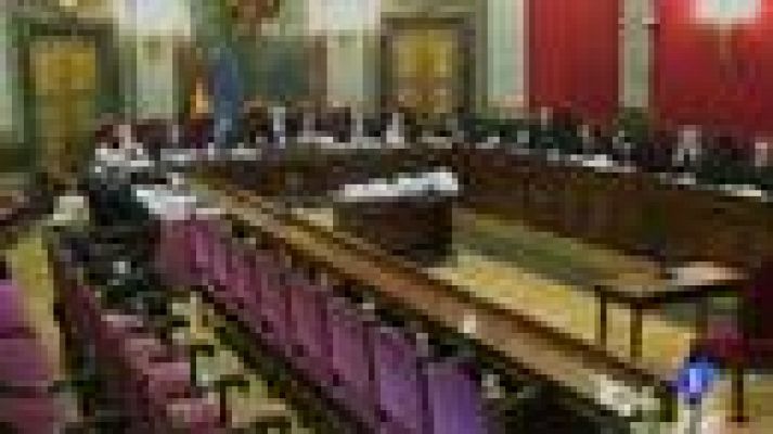 Telediario 1 - Garzón en el banquillo de los acusa