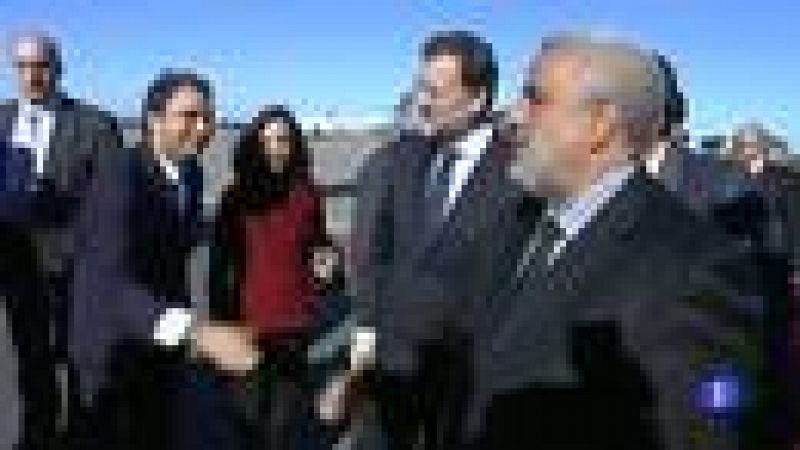 Primera visita internacional como presidente del Gobierno de Rajoy