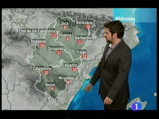 El tiempo en Aragón - 18/01/12