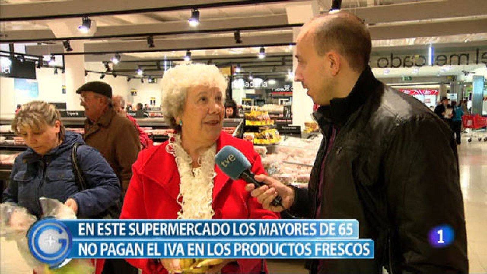 Más Gente - Una cadena de hipermercados descontará el IVA a los mayores de 65 años