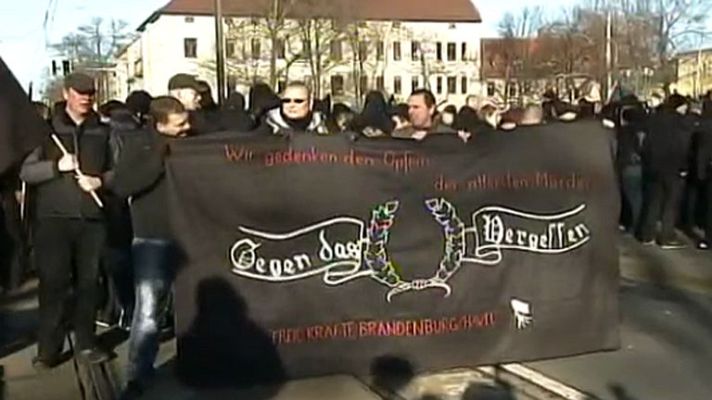 Telediario 1 - Alemania tiene cerca de 10.000 neonazis considerados violentos