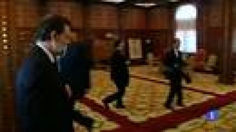 Rajoy ha sido recibido por Mohamed VI en su primera visita a Marruecos | Ver