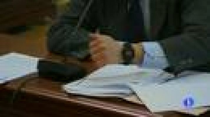 Telediario 1 - La policía declara que Garzón les dijo en todo momento que lo que prevalecía era el derecho de defensa