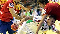El final del partido España 24-24 Hungría