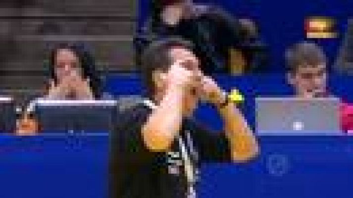  - El final del partido España 24-24 Hungría