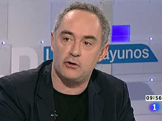 Ferrán Adrià asegura que el problema de los españoles es de 'confianza' en Los desayunos de TVE