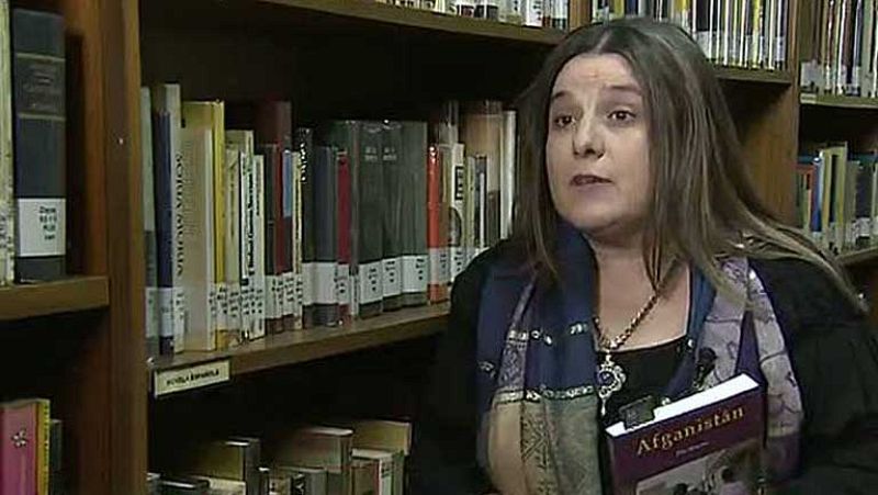  La periodista del programa "En Portada" de Televisión Española, Pilar Requena, ha presentado en Madrid, su libro "Afganistán"