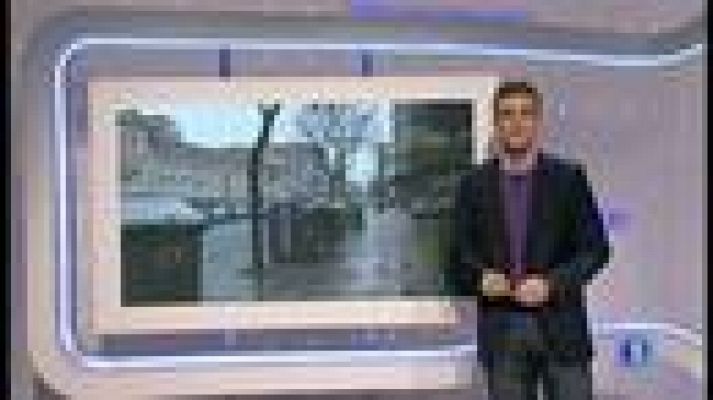 El tiempo - Intervalos de viento fuerte en el Valle del Ebro