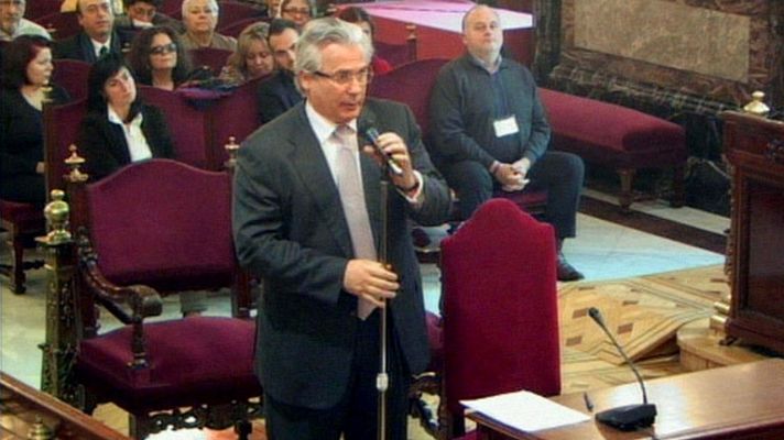 Telediario 1 - Garzón se defiende