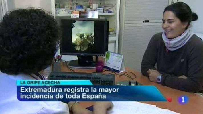 Noticias de Extremadura - Extremadura en 2'- 20/01/12