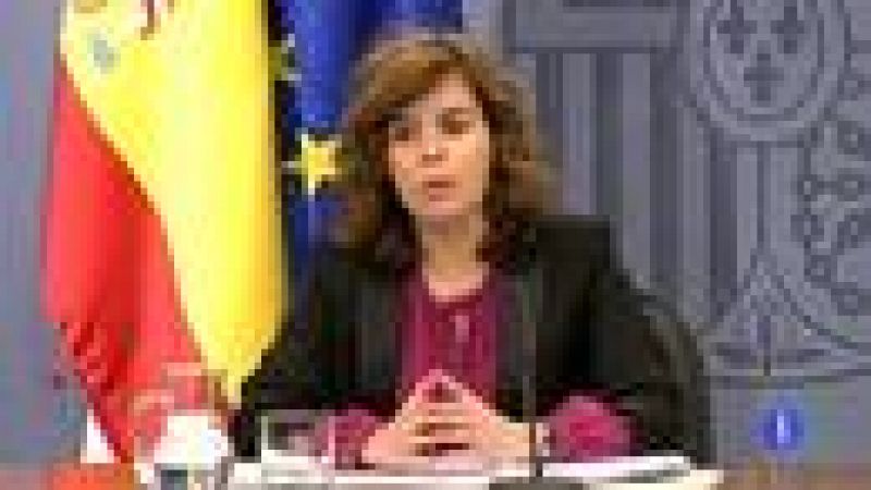 Sáenz de Santamaría ha insistido en que España cumplirá el déficit previsto para 2012 