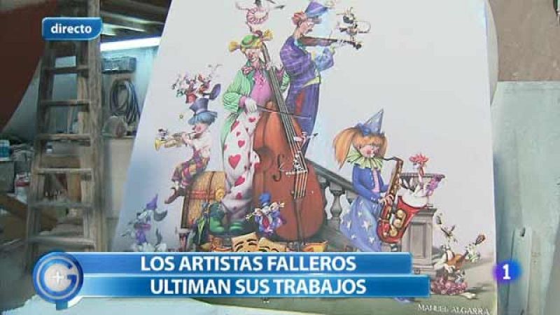 Más Gente - Sólo faltan dos meses para las Fallas de Valencia 2012