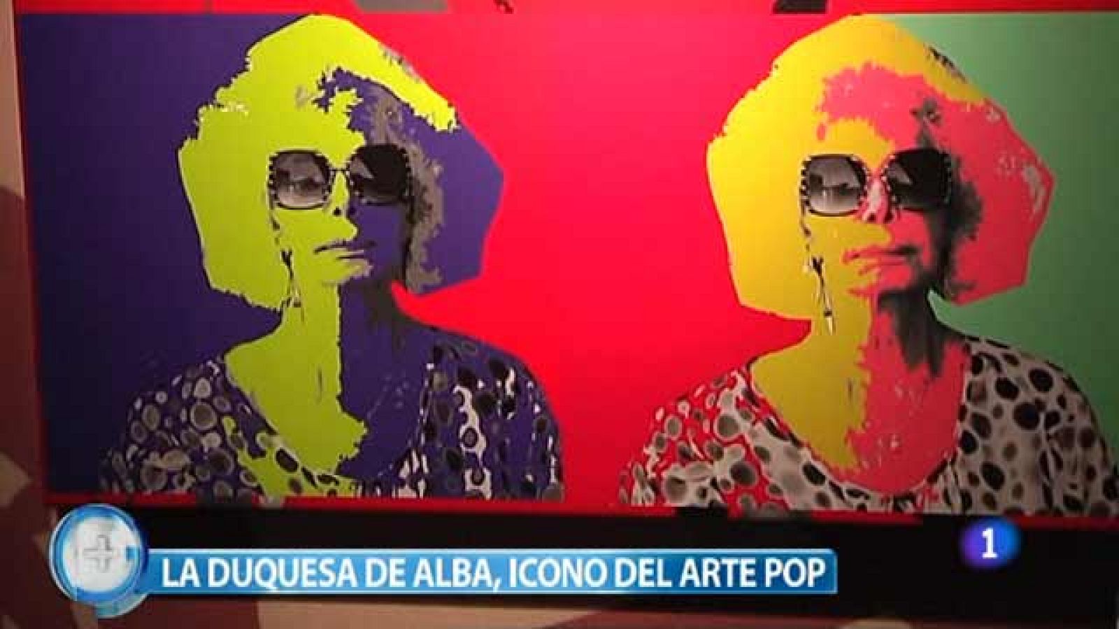 Más Gente - 30 artistas muestran en Cáceres a la Duquesa de Alba más pop