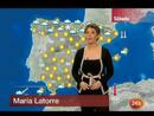 El tiempo - Viento fuerte en el valle del Ebro