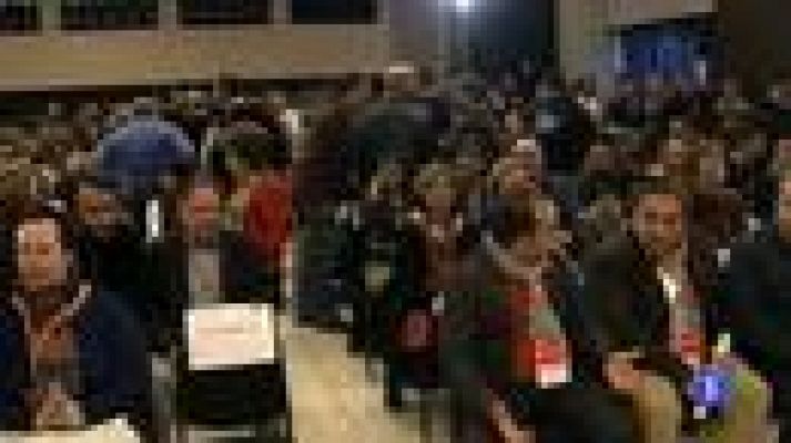 Telediario 1 - Congreso socialista