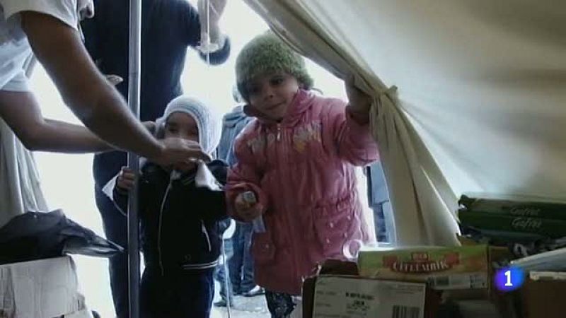 Campos de refugiados sirios