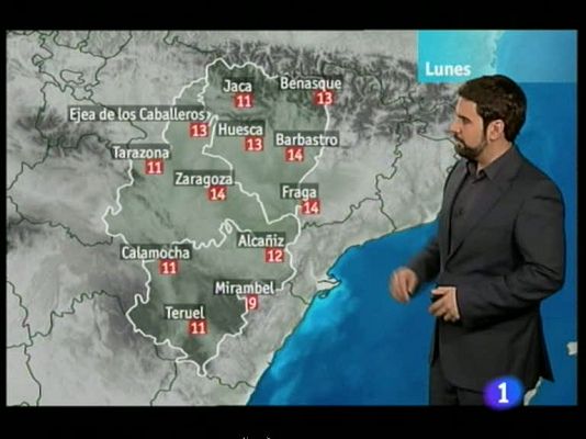 El tiempo en Aragón - 23/01/12