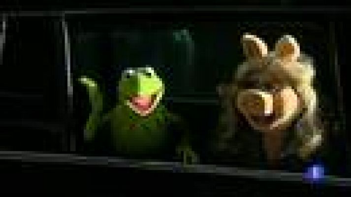 Telediario 1 - Los Muppets en Madrid