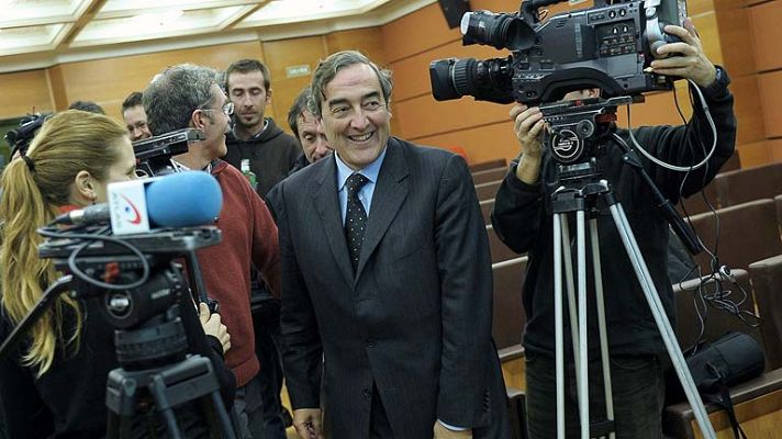 Telediario 1 - Rosell ve "cerca" el acuerdo sobre salarios con CC.OO. y UGT