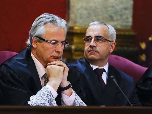  - Garzón llega al Supremo para ser juzgado por investigar los crímenes del franquismo